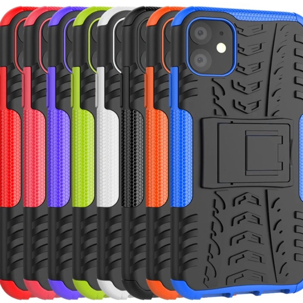 Armour iPhone 12 Pro. Anti-Skid, Anti-Shock Case. Color Black & Blue